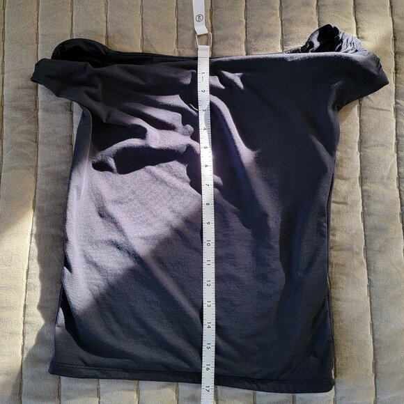 ABERCROMBIE Women's  Off The Shoulder Top Short Sleeve Black Small NWOT - Picture 3 of 7